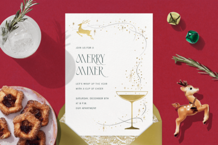 20 festive ideas for Christmas and holiday party invitation wording