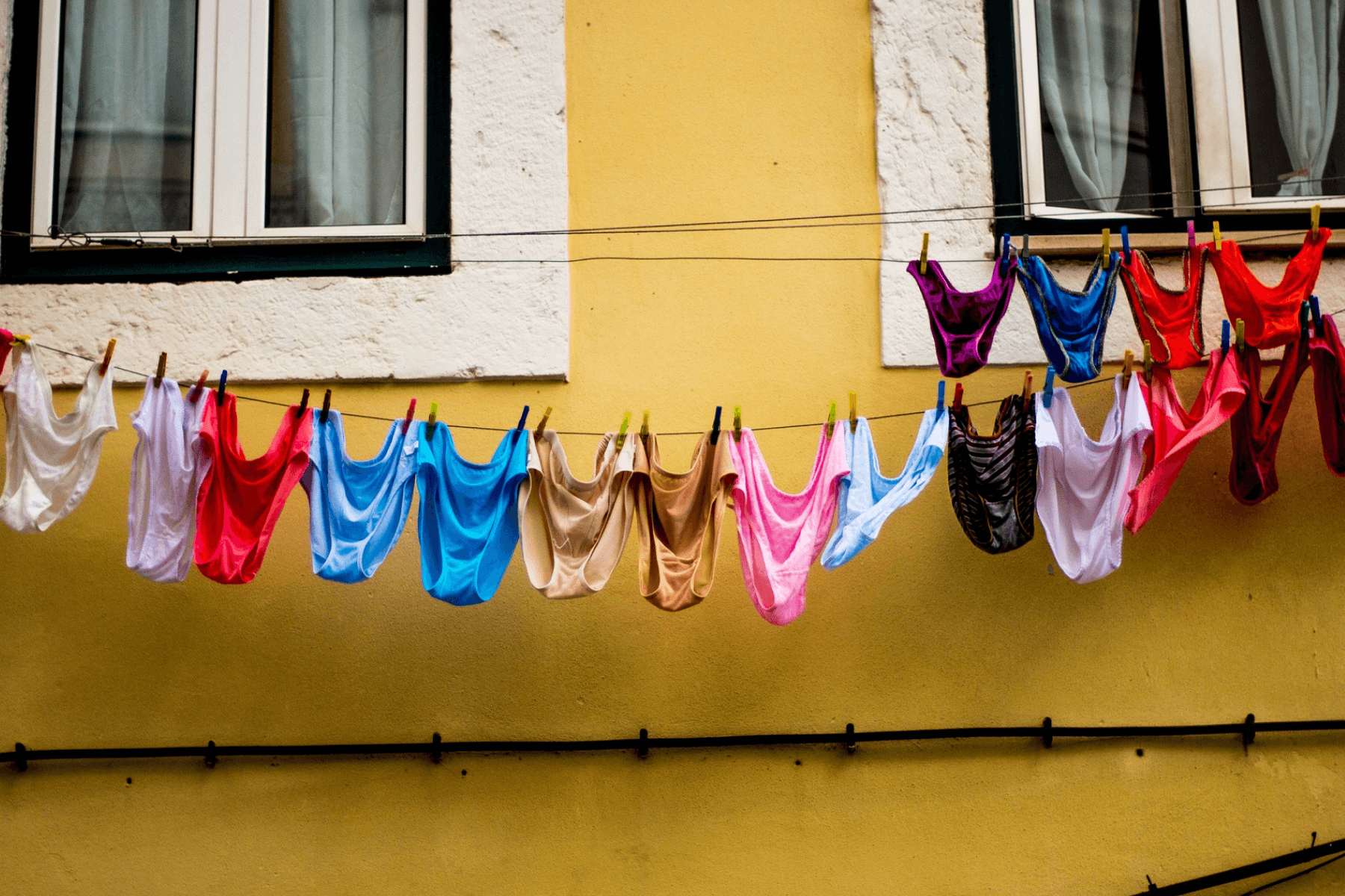 New Year traditions for good luck and love: Yellow and pink undies
