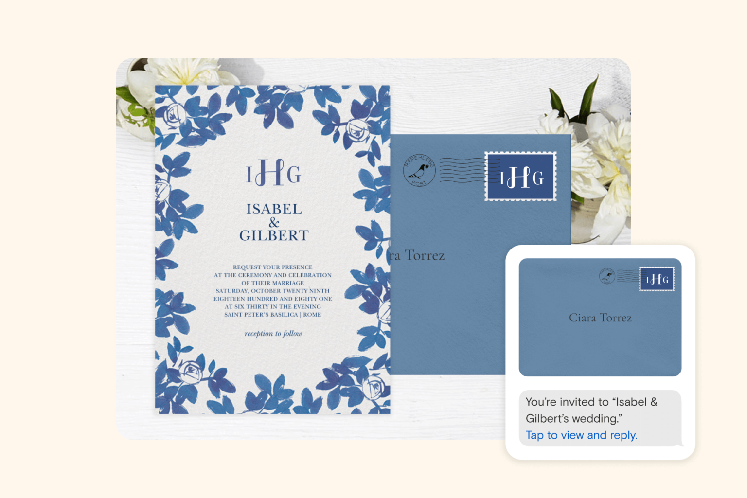 How to Make and Send Digital Wedding Invitations | Paperless Post