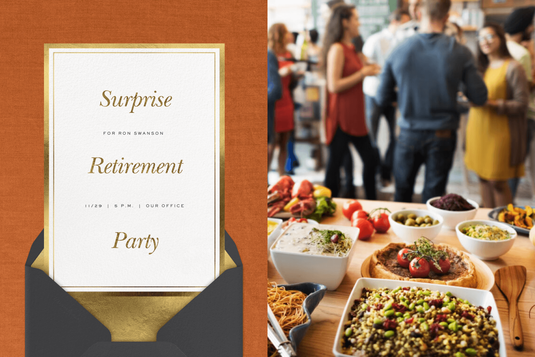 elegant retirement party ideas