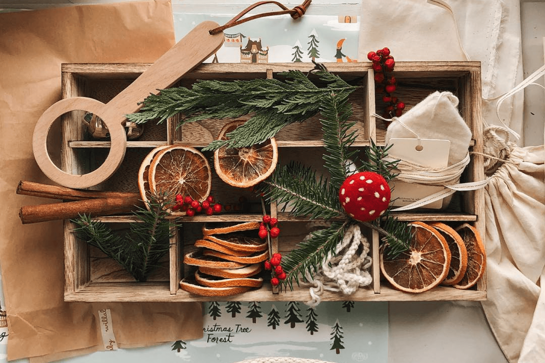 Tutorial: DIY Rustic Holiday Gift/Goody Bags