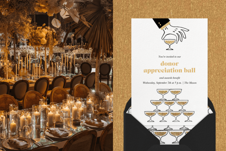 25 glamorous gala theme ideas to elevate an evening | Paperless Post