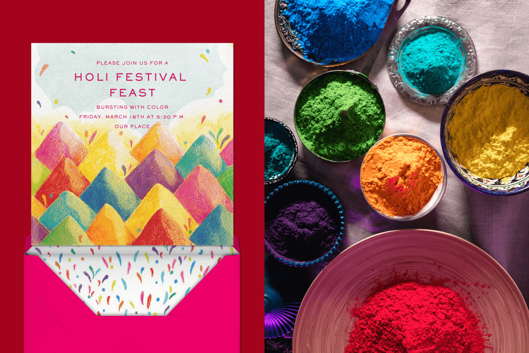 Celebrate Holi with a Colorful Powder Recipe, How to Make Holi Powder
