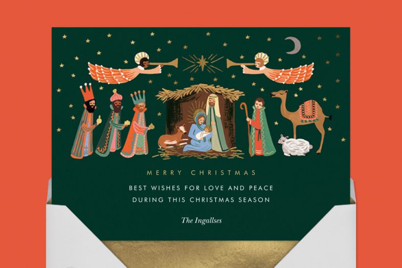 Tips for Christmas Card Etiquette Paperless Post