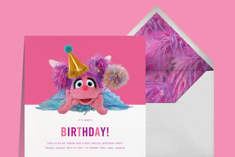 Introducing Sesame Street Birthday Invitations Paperless Post Blog