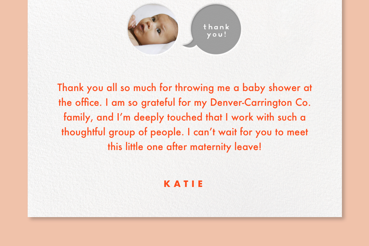 Writing a Thoughtful Maternity Leave Message
